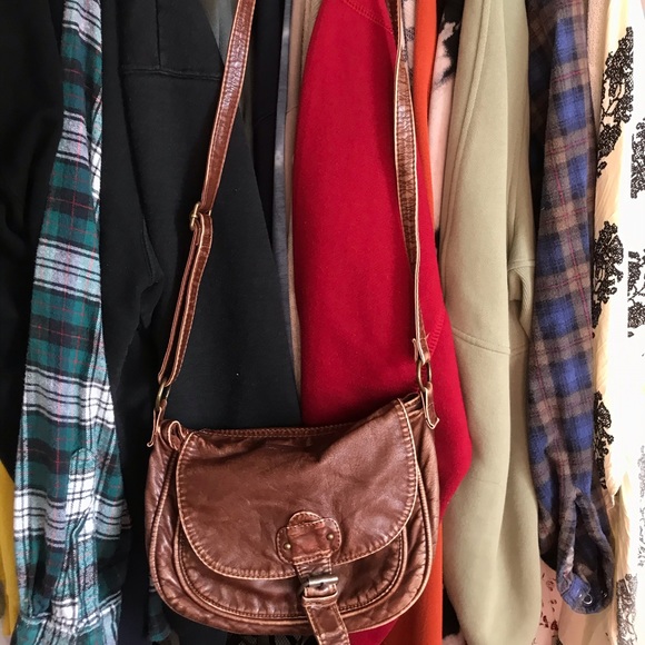 brown crossbody purse - Picture 1 of 3